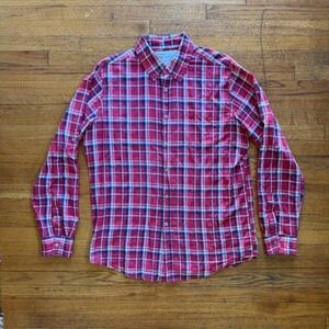 Joe Jeansd The Shirt Co Plaid Button Down‎ Shirt Long Sleeve Mens Size XL